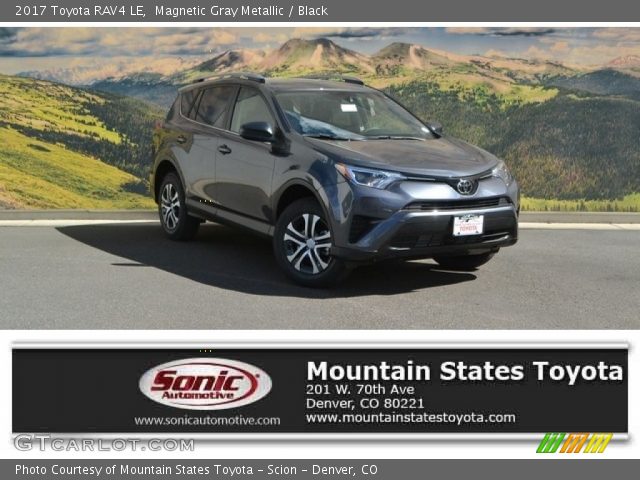 2017 Toyota RAV4 LE in Magnetic Gray Metallic