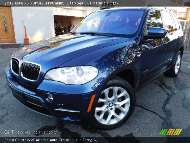 2012 BMW X5 xDrive35i Premium in Deep Sea Blue Metallic