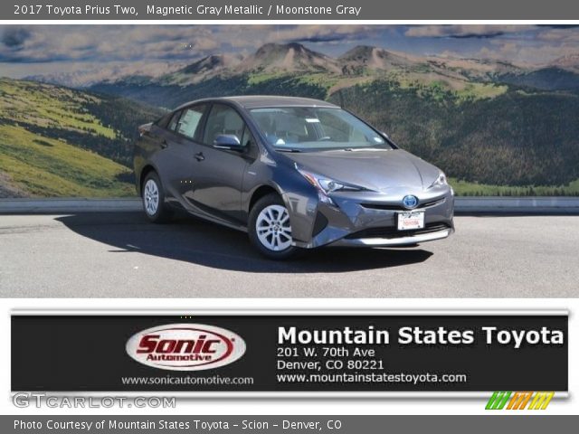 2017 Toyota Prius Two in Magnetic Gray Metallic