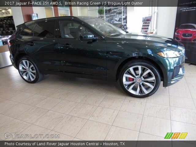 2017 Jaguar F-PACE 35t AWD S in British Racing Green