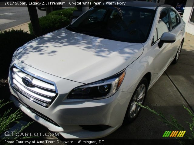 2017 Subaru Legacy 2.5i Premium in Crystal White Pearl