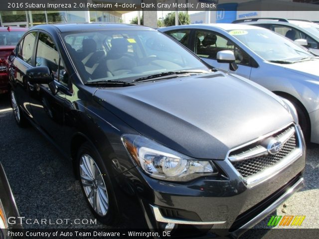 2016 Subaru Impreza 2.0i Premium 4-door in Dark Gray Metallic