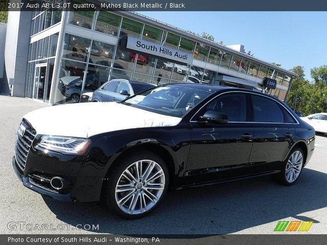 2017 Audi A8 L 3.0T quattro in Mythos Black Metallic