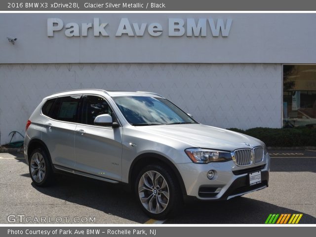 2016 BMW X3 xDrive28i in Glacier Silver Metallic