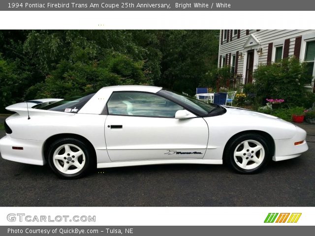 1994 Pontiac Firebird Trans Am Coupe 25th Anniversary in Bright White