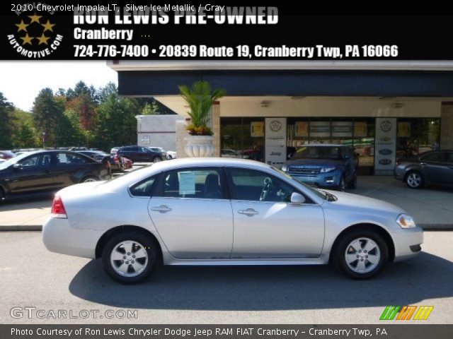 2010 Chevrolet Impala LT in Silver Ice Metallic