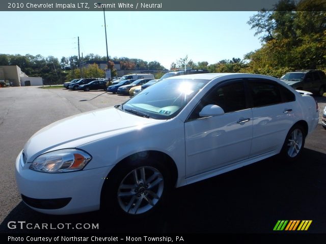2010 Chevrolet Impala LTZ in Summit White