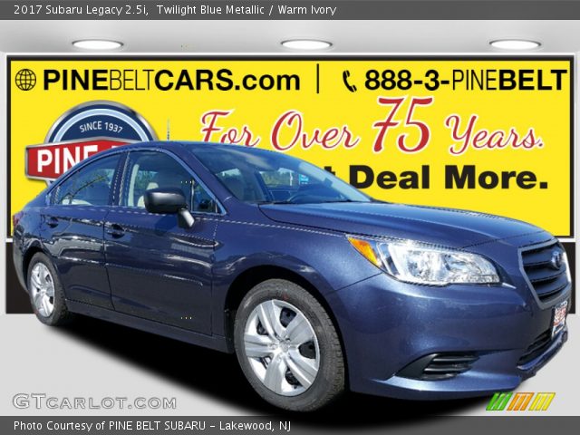 2017 Subaru Legacy 2.5i in Twilight Blue Metallic