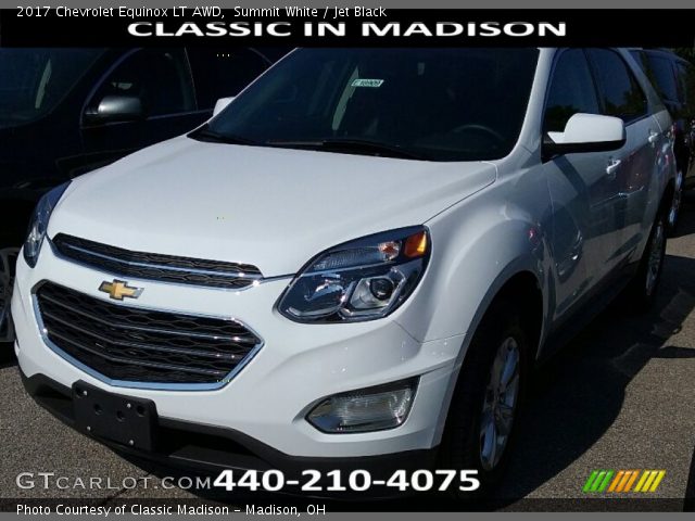 2017 Chevrolet Equinox LT AWD in Summit White