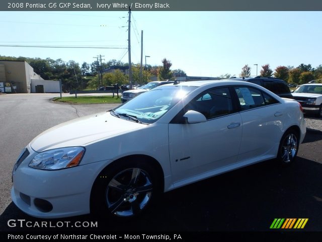 2008 Pontiac G6 GXP Sedan in Ivory White
