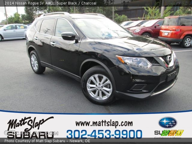 2014 Nissan Rogue SV AWD in Super Black