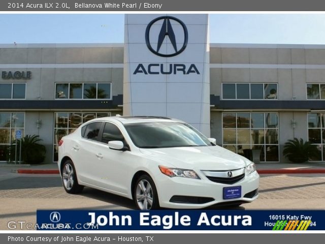 2014 Acura ILX 2.0L in Bellanova White Pearl