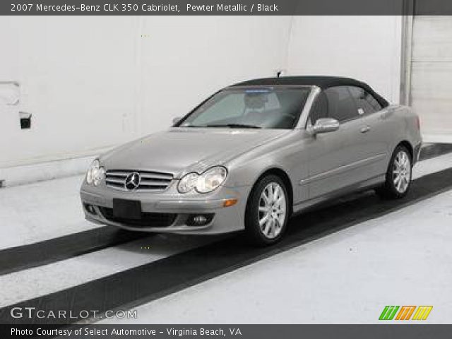 2007 Mercedes-Benz CLK 350 Cabriolet in Pewter Metallic