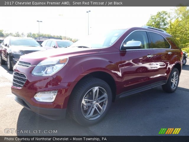 2017 Chevrolet Equinox Premier AWD in Siren Red Tintcoat