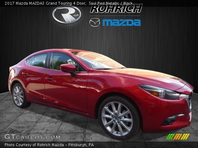 2017 Mazda MAZDA3 Grand Touring 4 Door in Soul Red Metallic