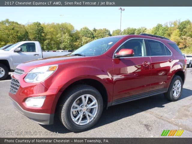 2017 Chevrolet Equinox LT AWD in Siren Red Tintcoat