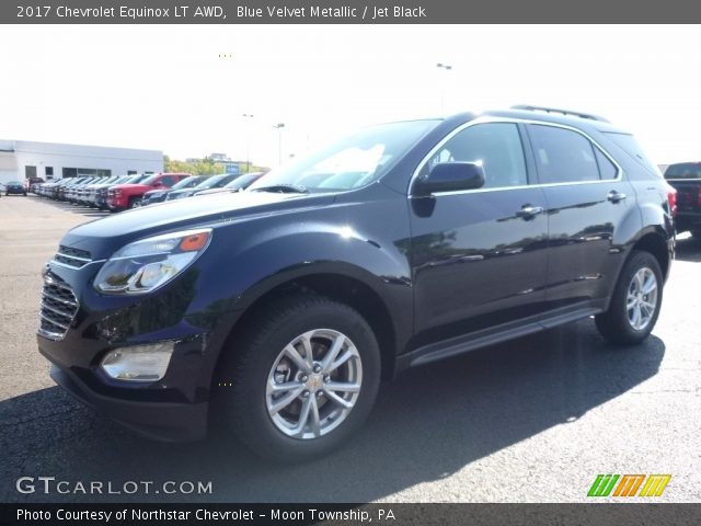 2017 Chevrolet Equinox LT AWD in Blue Velvet Metallic