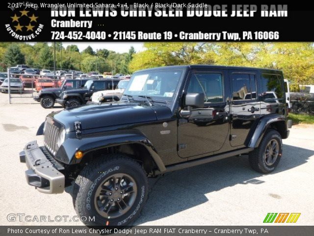 2017 Jeep Wrangler Unlimited Sahara 4x4 in Black