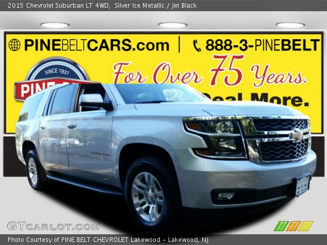 2015 Chevrolet Suburban LT 4WD in Silver Ice Metallic
