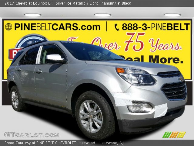 2017 Chevrolet Equinox LT in Silver Ice Metallic
