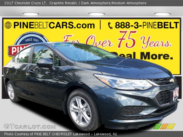 2017 Chevrolet Cruze LT in Graphite Metallic