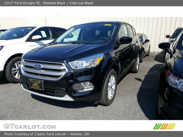 2017 Ford Escape SE in Shadow Black