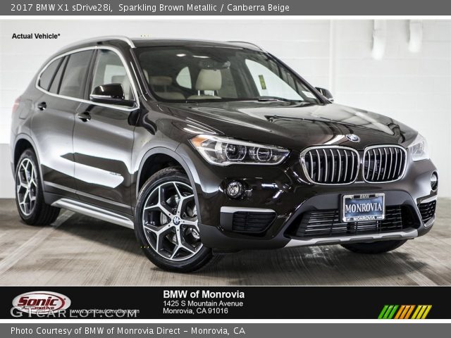 2017 BMW X1 sDrive28i in Sparkling Brown Metallic