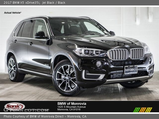 2017 BMW X5 xDrive35i in Jet Black