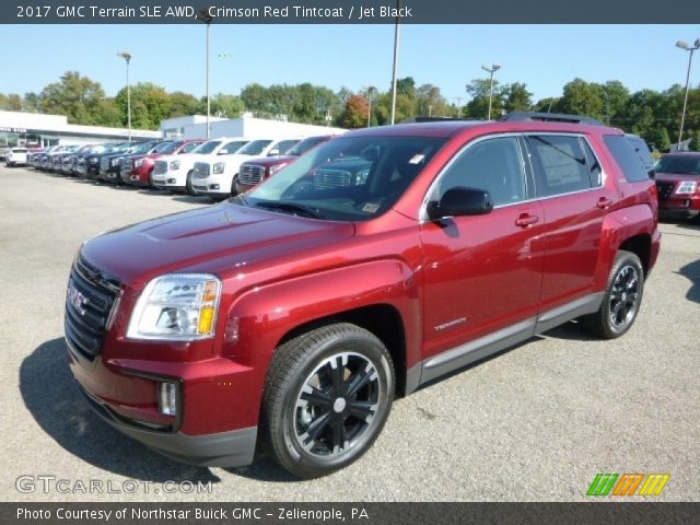 2017 GMC Terrain SLE AWD in Crimson Red Tintcoat