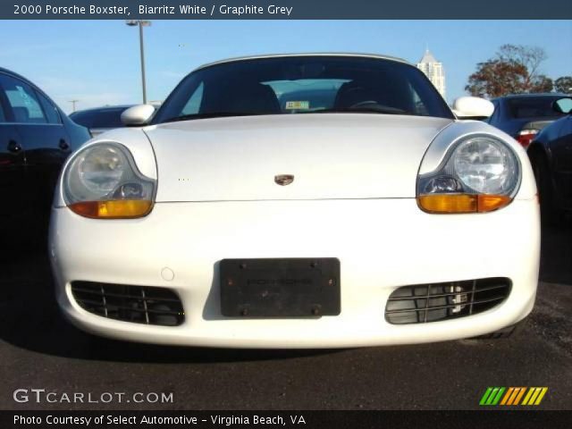 2000 Porsche Boxster  in Biarritz White