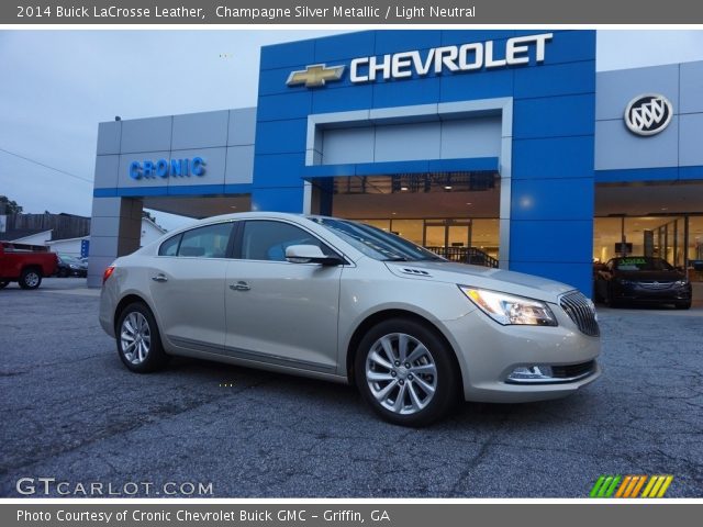 2014 Buick LaCrosse Leather in Champagne Silver Metallic