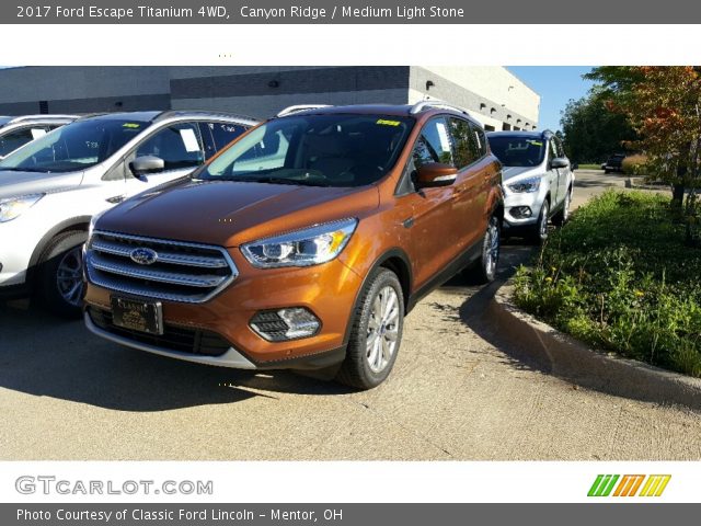 2017 Ford Escape Titanium 4WD in Canyon Ridge