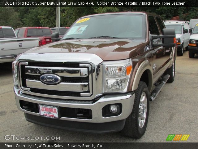 2011 Ford F250 Super Duty Lariat Crew Cab 4x4 in Golden Bronze Metallic