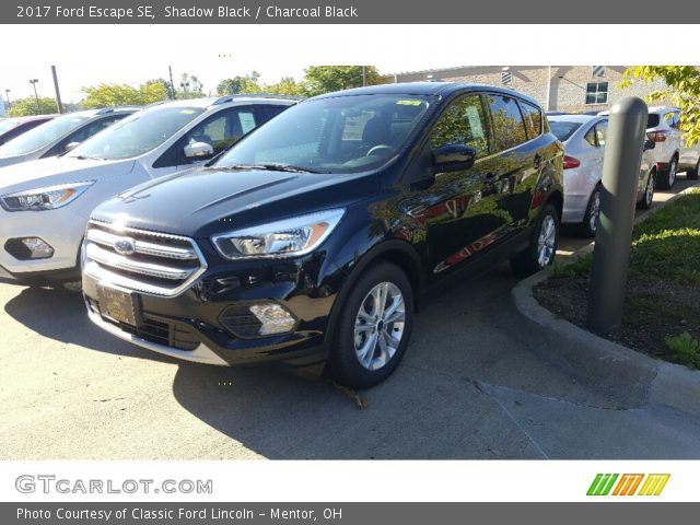 2017 Ford Escape SE in Shadow Black