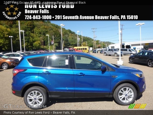 2017 Ford Escape SE 4WD in Lightning Blue