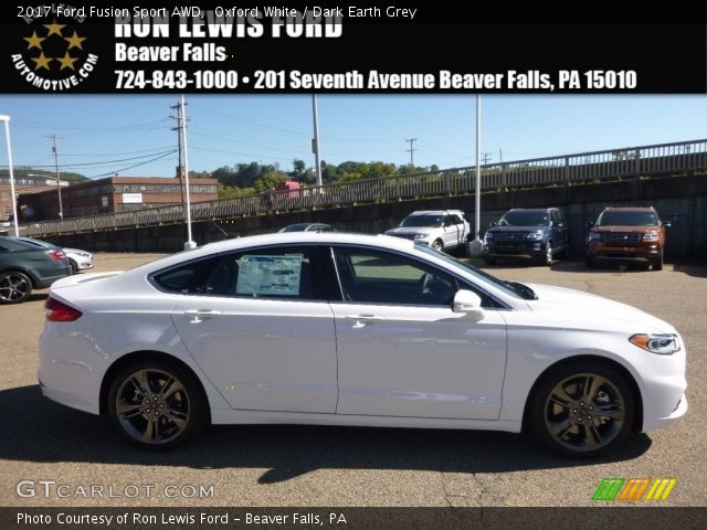 2017 Ford Fusion Sport AWD in Oxford White