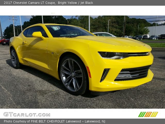 2017 Chevrolet Camaro LT Coupe in Bright Yellow