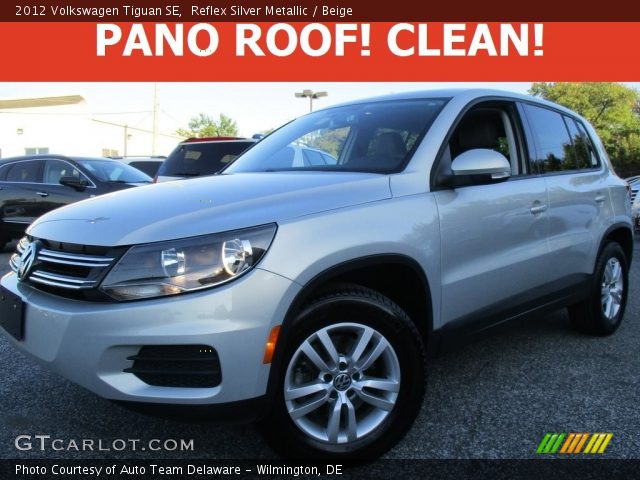 2012 Volkswagen Tiguan SE in Reflex Silver Metallic