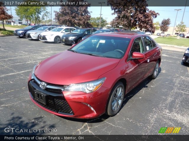 2017 Toyota Camry SE in Ruby Flare Pearl