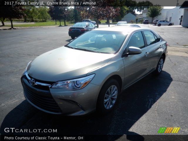 2017 Toyota Camry LE in Creme Brulee Mica