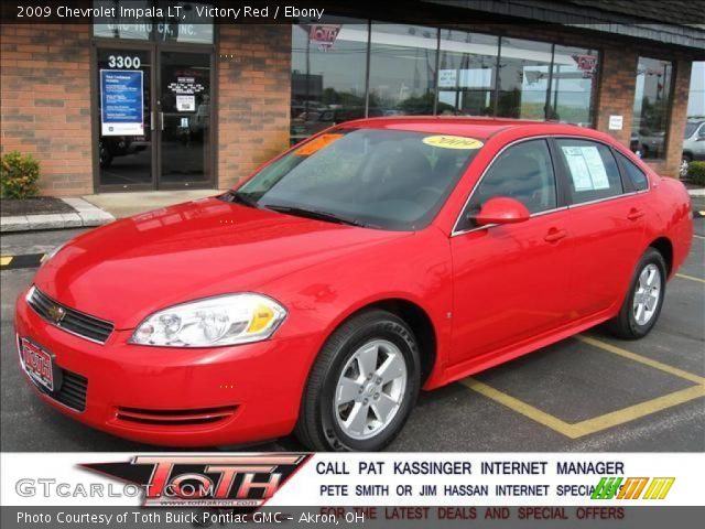 2009 Chevrolet Impala LT in Victory Red