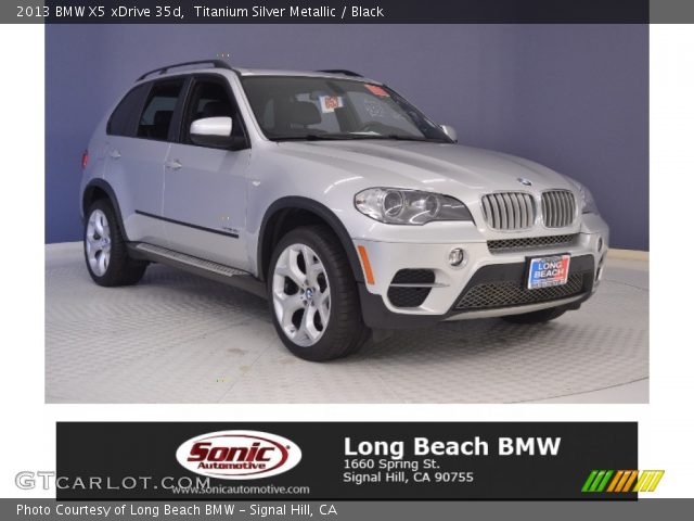2013 BMW X5 xDrive 35d in Titanium Silver Metallic