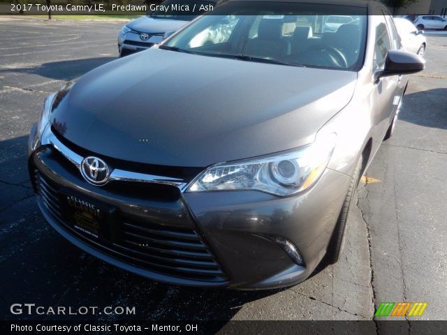 2017 Toyota Camry LE in Predawn Gray Mica