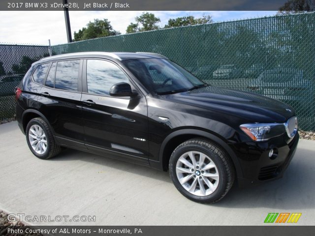 2017 BMW X3 xDrive28i in Jet Black