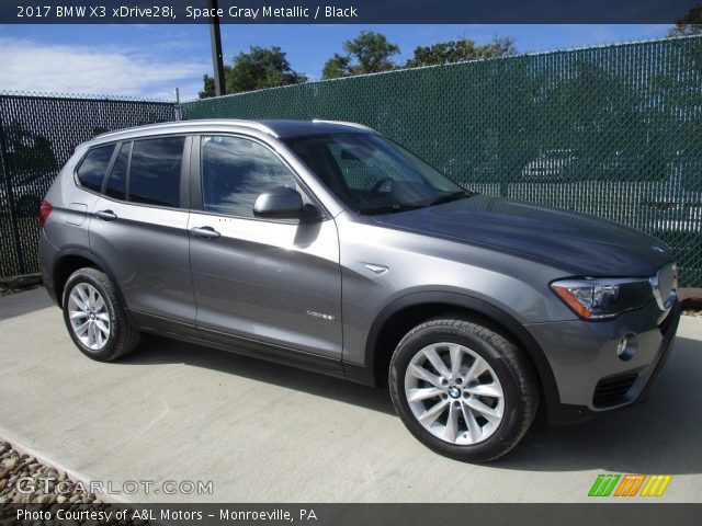2017 BMW X3 xDrive28i in Space Gray Metallic