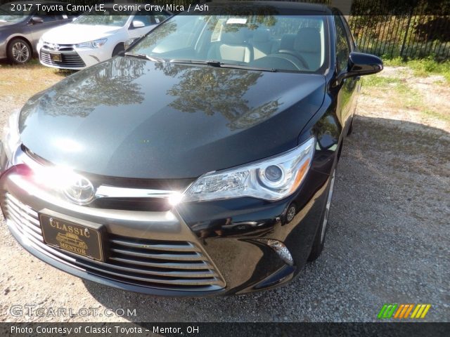 2017 Toyota Camry LE in Cosmic Gray Mica