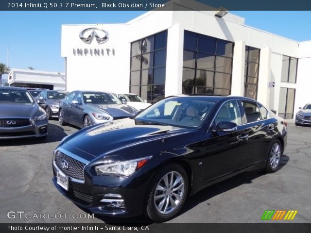 2014 Infiniti Q 50 3.7 Premium in Black Obsidian
