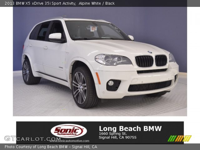 2013 BMW X5 xDrive 35i Sport Activity in Alpine White