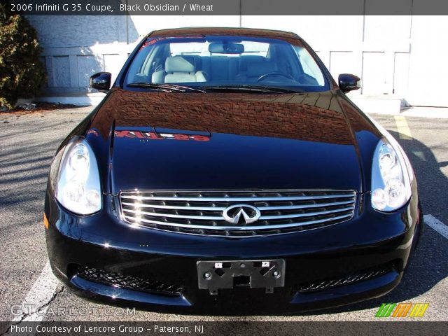 2006 Infiniti G 35 Coupe in Black Obsidian