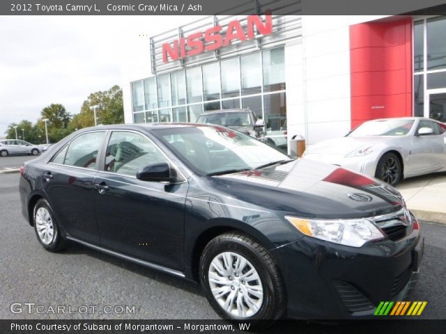 2012 Toyota Camry L in Cosmic Gray Mica